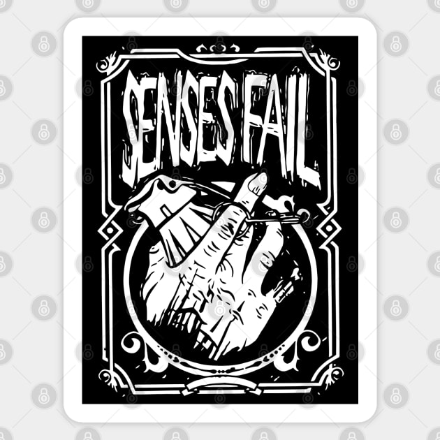 Senses Fail Grenade Sticker by Barrettire